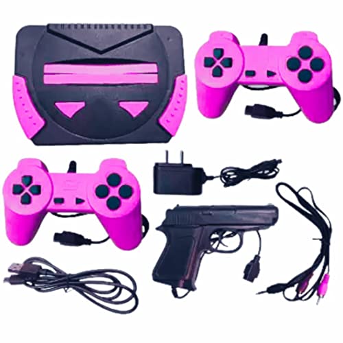 Onyxtron Kid's Special 8 Bit Trendy LCD Plug Video Games For Tv Gaming