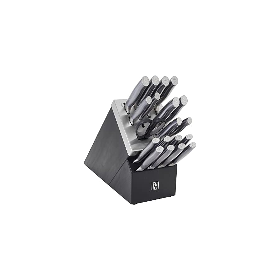 HENCKELS-Graphite-20-pc-Self-Sharpening-Knife-Set-with-Block-Chef-Knife-Paring-Knife-Utility-Knife-Bread-Knife-Steak-Knife-Black-Stainless-Steel HENCKELS Graphite 20-pc Self-Sharpening Knife Set with Block, Chef Knife, Paring Knife, Utility Knife, Bread Knife, Steak Knife, Black, Stainless Steel