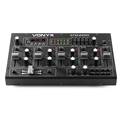 VONYX STM2290 Bluetooth Wireless DJ Mixer Cover