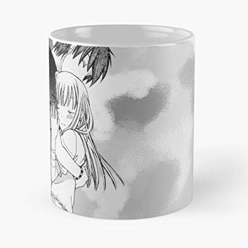 Kyo Kyou Kyouru Kyoru Sohma Manga FB Basket Fruits La Mejor Taza de café de cerámica de mármol Blanco de 11 oz