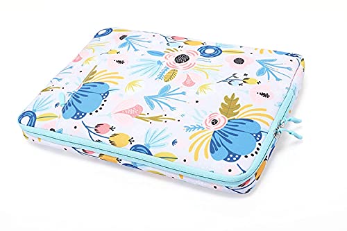 Image of MOCA 13 Inch 360 Laptop Sleeve Compatible with MacBook Air 13 13.6 M1 M2 M3 M4 MacBook Pro 13 M1 M2 Dell XPS 13 HP Spectre Envy 13 Lenovo ThinkPad X13 ASUS ZenBook 13 Surface13.5 (Summer Blue)