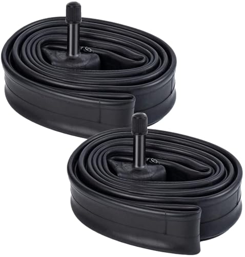 Chambre à air universelle 18 pouces avec valve standard AV 48mm YunSCM pour vélo lot de 2