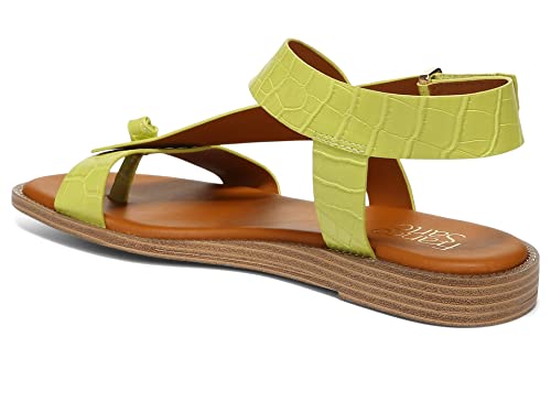 Image of Franco Sarto Womens Glenni Ankle Strap Flat Sandals