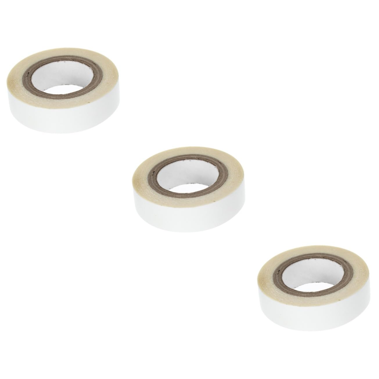 Beatifufu 3 Rolls Double Sided Wig Tape Strong Adhesive Tape for Hair Extensions Lace Wig Glue