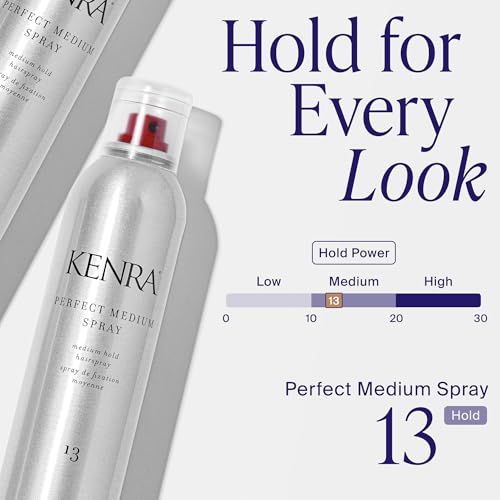 Image of Kenra Professional Perfect Medium Spray 13 | Provides Styling Control Without Stiffness | Medium Hold | Fast-Drying Formulation | High Shine Finish | All Hair Types