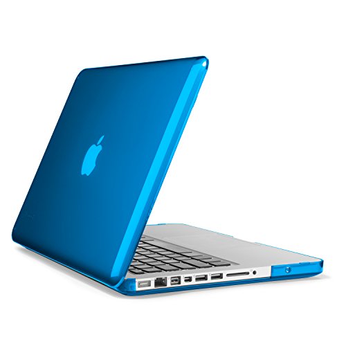 speck products smartshell case for macbook pro 13-inch, power blue - not for retina macbook, not for 2016 w/ and w/o touch bar macbooks