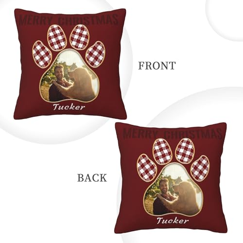Personalized-Pet-Christmas-Pillow-Insert-Included-Custom-Cat-and-Dog-Photo-Memory-Decoration-Memorial-Gift Personalized Pet Christmas Pillow Insert Included Custom Cat and Dog Photo Memory Decoration Memorial Gift