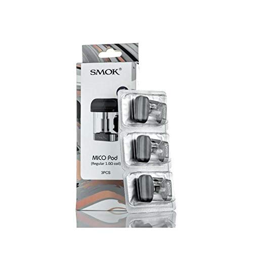 Genuine Smok Mico Pod 3 Pack Regular 1 0ohm