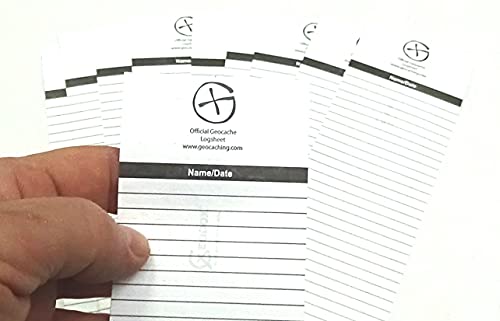 Geodox - 10 hojas resistentes al agua de 6 x 28 cm, 1 hoja Cover