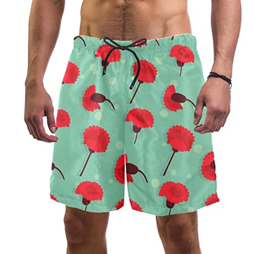 Maillots de bain pour hommes JDEZ contre l'humidité short plage