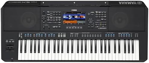 YAMAHA 61 Keys Arranger Keyboard With Premium Sound, Live Control Knobs And Included Content PSRSX920, Black