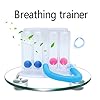 呼吸筋 エクササイザー 肺機能 肺活量 を鍛える 器具 呼吸トレーナー呼吸訓練装置四球計スパイロメトリー訓練口ブロー肺機能 niu #3
