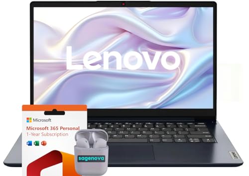 Lenovo IdeaPad 14' Laptop Computer, 4GB RAM 128GB eMMC, Intel Celeron N4020,...