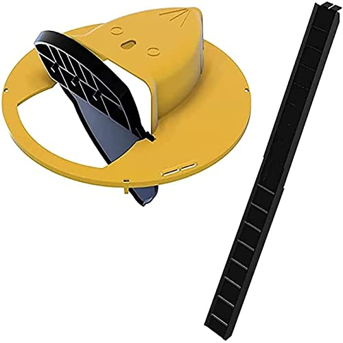 Bucket Lid Mouse Trap, Rat Trap, Catch a Mouse, Flip Slide Bucket Lid and Slide Bucket Lid Mouse Rat Trap Flip and Slide Rat Trap, Reusable Mouse Traps Auto Reset Balance