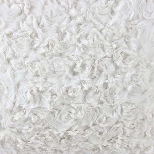 NIULAA Set of 2 Faux Fur Cushion Covers 50x50 cm White Decorative Pillow Covers 20x20 Inches Soft Fluffy Plush Decorative Cushion Cover for Sofa Bedroom Pillow Shell - Cosy Home Interiors NIULAA Set of 2 Faux Fur Cushion Covers 50x50 cm White Decorative Pillow Covers 20x20 Inches Soft Fluffy Plush Decorative Cushion Cover for Sofa Bedroom Pillow Shell - Image 4