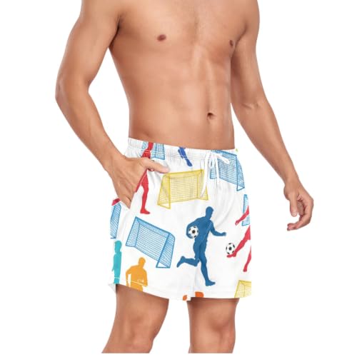 Bañador secado rápido hombre cómodo para piscina fútbol 2026 5