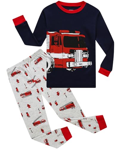 Image of Dolphin&Fish Boy Pajamas Toddler Kids Pjs Set Cotton Soft Clothes Sleepwear