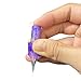 Purple Universal Tattoo Cartridge Needles Set, Silicone Anti-Slip for SMP Machines, Permanent Makeup & Scalp Micro Pigmentation, Hairline Tattoo Needles for Beauty Salons & Professionals