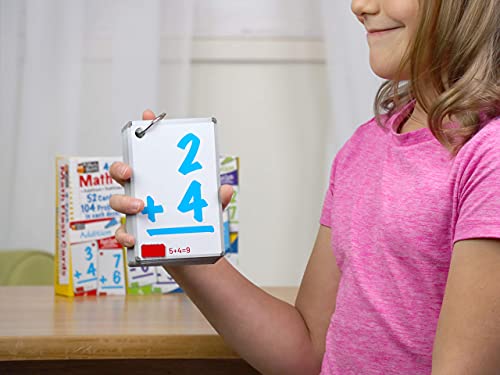 Regal Games 279 Math Flash Cards For Multiplication, Division, Addition And Subtraction - 1St Grade, 2Nd Grade, 3Rd Grade Math & More - Flash Cards Math W/ 4 Binder Rings For Kids  thumb #6