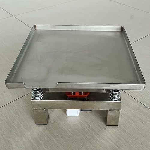 Mesa vibratoria para concreto, mesa de vibración de acero inoxidable, elimina burbujas y precipita con plataforma vibratoria para ensayos miniatura 3