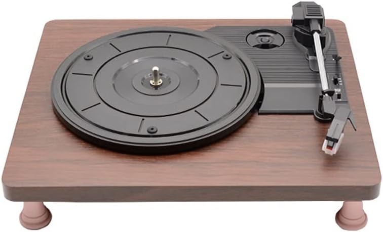 33/45/ 78 RPM Record Player Antique Gramophone Turntable Disc Vinyl Audio PH 2.0 Stereo 3.5mm Output Out 5V