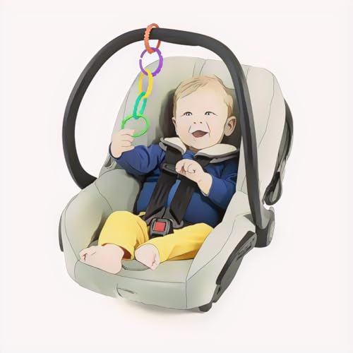 Image of Quasar Lots of Link in Beginner Kit for New Born Baby 0M+ Educational Learning Creativity Magnification Early Development for Kids 24 Piece (T002)