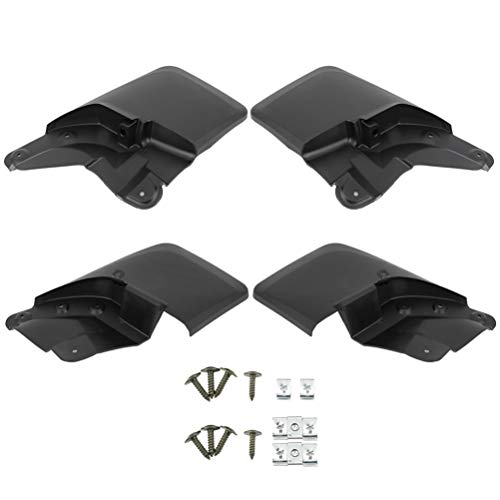 Image of ECCPP Front Rear Mud Flaps Splash Guards Fit for Toyota for Tacoma 2.7L l4 2016 2017 2018 2019,for Toyota for Tacoma 3.5L V6 2016 2017 2018 2019 Mud Guards