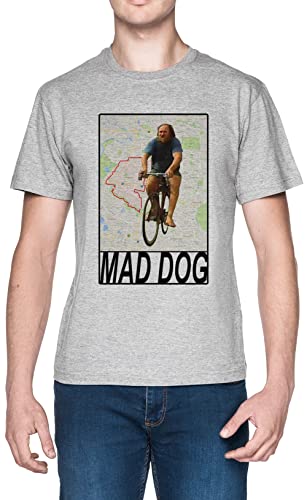 Mad Dog Gris Homme T-Shirt Grey Men's Tee