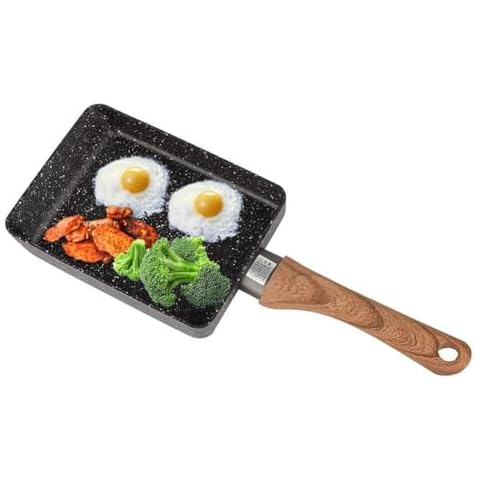 HERCHR Nonstick Japanese Omelette Pan Cover