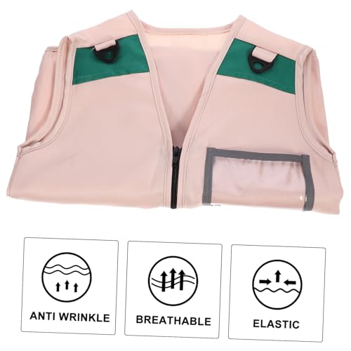 Vaguelly Outdoor Adventure Vest Tank Tops Child Camping Explorer Vest Child Outdoor Vest Child Outdoor Exploration Vest Lightweight Explorer Vest Children's Clothing Fabric Cosplay2