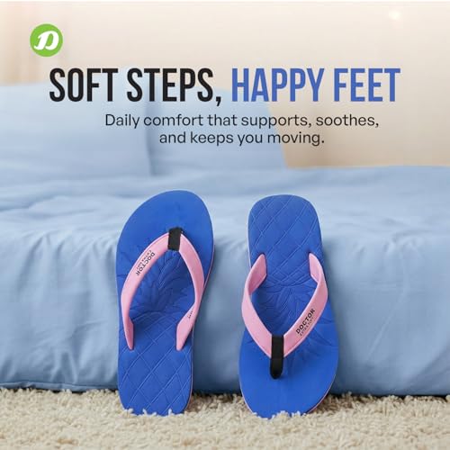 Image of DOCTOR EXTRA SOFT House Slipper for Women's Care Durable | Orthopaedic & Diabetic | Lightweight| Comfortable Footbed |Slippers for Girls & Ladies Daily Use D-05
