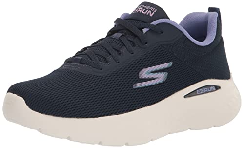Image of Skechers Women's GO Run LITE-Quick Stride Sneaker, Navy /Lavender, 9