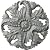 Ekena Millwork ROS04X04MO 4 7/8-Inch Od X 5/8-Inch P Monique Rosette