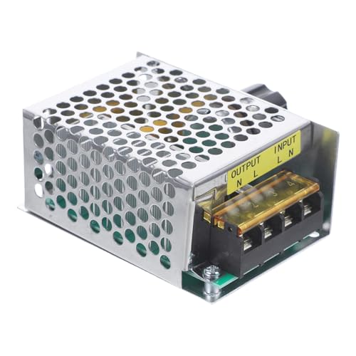Controlador de velocidade do motor ajustável, dimmer de termostato - Controlador eletrônico de alto