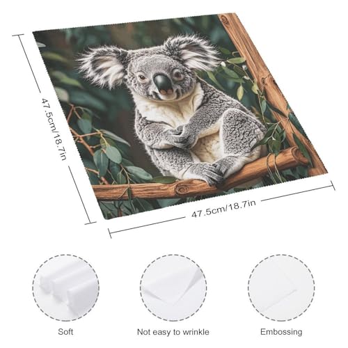 Servilletas de Tela Cuadradas 47.5x47.5 cm Pack 4 miniatura 2