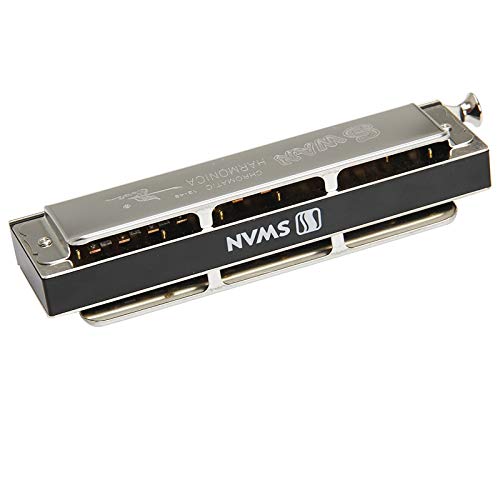 JINSUO GWTRY Swan 10/12/14/16 Trous C Key Sliver Chromatic Harmonica Standard Chromatic Harmonica en tournant Blow Holes… - Les Beatles, Paul McCartney, John Lennon, RIngo Starr, George Harrison JINSUO GWTRY Swan 10/12/14/16 Trous C Key Sliver Chromatic Harmonica Standard Chromatic Harmonica en tournant Blow Holes… – Image 4