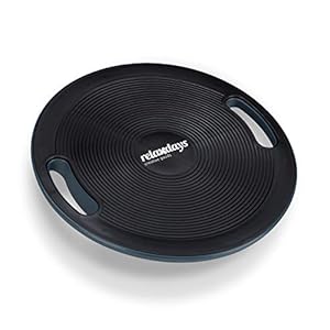 Bluefinity Balance Board, up to 100 kg, D: 36 cm, Rubber Bottom, Balance Training, Wobble Board