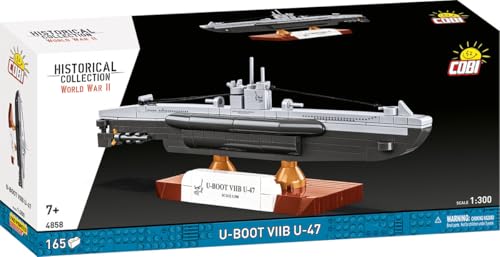Submarino alemán U-47 Type VII B para decorar tu despacho o vitrina militar 2