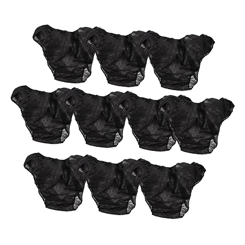 Abaodam 10 Piezas Bragas Desechables Mujer Unidades Ropa Interior Transpirable sin Costuras Ligeras y Elásticas para SPA Portátil y Cómodo Masajes y Confinamiento