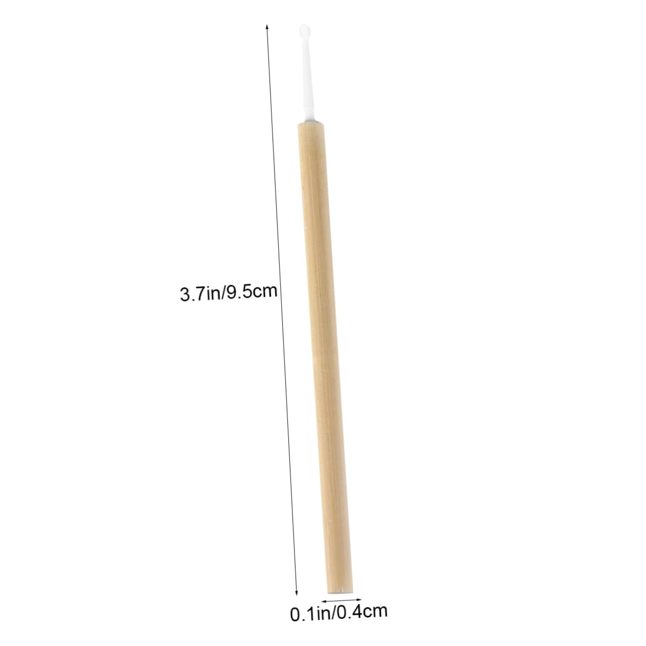 BELLIFFY 20pcs Lash Brush Eyelash Brushes Makeup Eyeshadow Applicators Bamboo Handle for Clean Application