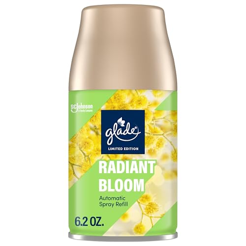 Glade Automatic Spray Refill, Radiant Bloom, Scented Air Freshener for Home and Bathroom, 6.2 Oz - image 1