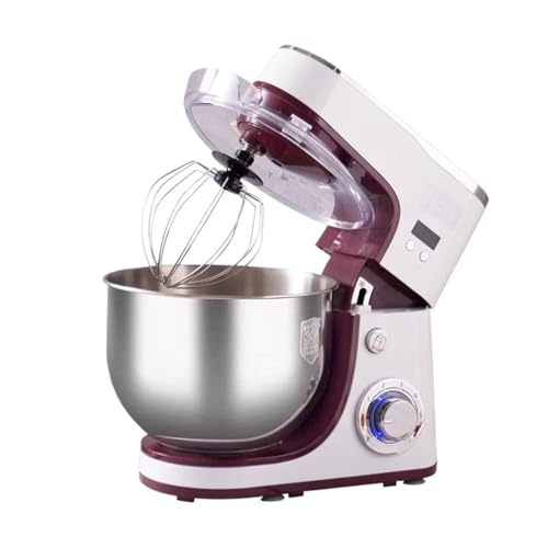 Batidora de pie, Batidora De Pie 5, L, Procesador Planetario Alimentos 1300w, Amasadora Masa Temporizada, Cocina Eléctrica, Batidor Nata, Relleno Para hornear(E-1063C)