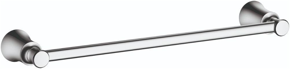 Chrome 26" Wall Mounted Towel Bar