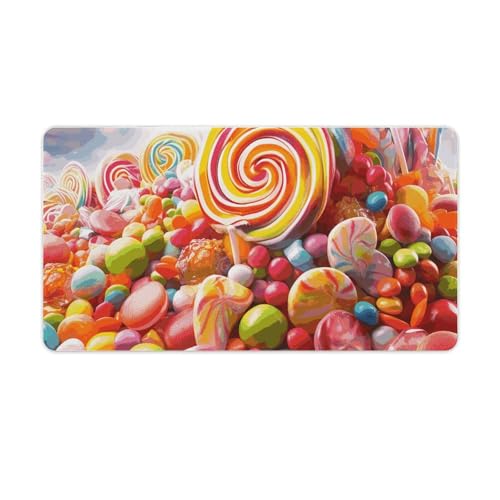 Tapis de souris de jeu grand format résistant à l'eau et LED