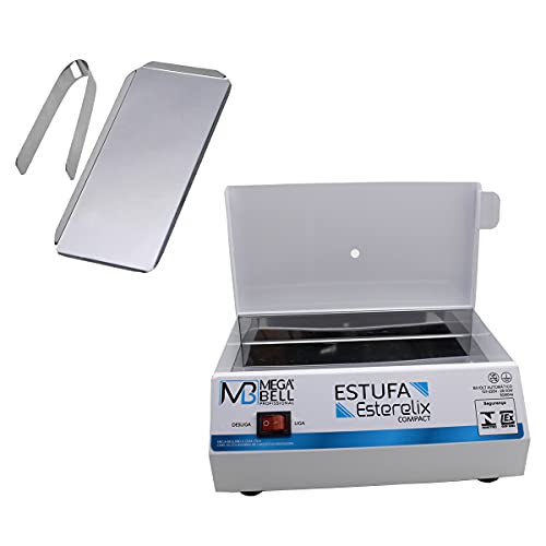 Estufa Manicure Esterilizadora P/Alicate Pedicure + Bandeja com P...