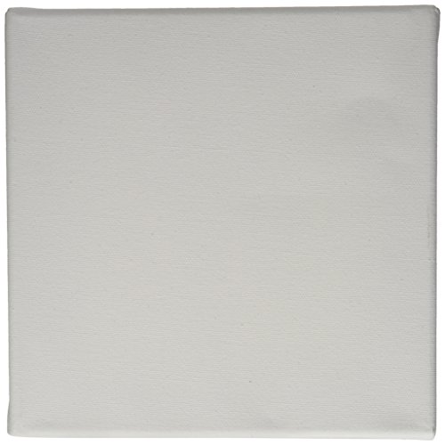 Winsor Newton 8-Inch by 8-Inch Artists Quality Deep Edge Stretched Canvas