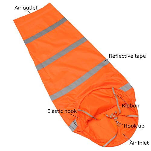 All The Time Nylon Wind Weather Sock Weather Vane Wind Outdoor Toy Kite, Wind Monitoring Needs A Wind Gauge of Many Sizes To Choose From,1m