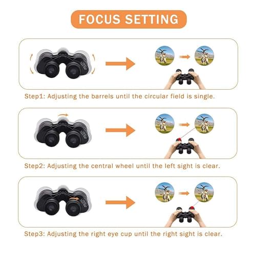 Image of Binoculars for Long Distance 20x50 Zoom | Ultra HD 2000 Meter Range | BAK4 Prism FMC Lens | Waterproof Wide View for Traveling, Bird Watching, Wildlife, Safari, Astronomy, Night Sky, Moon Viewing