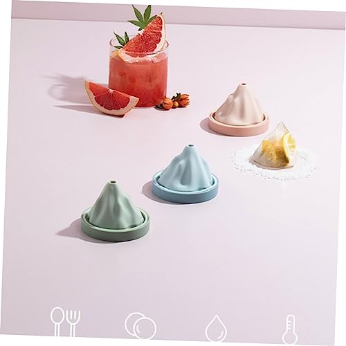 Molde para Cubos de Hielo Creativo de Silicona Azul miniatura 3