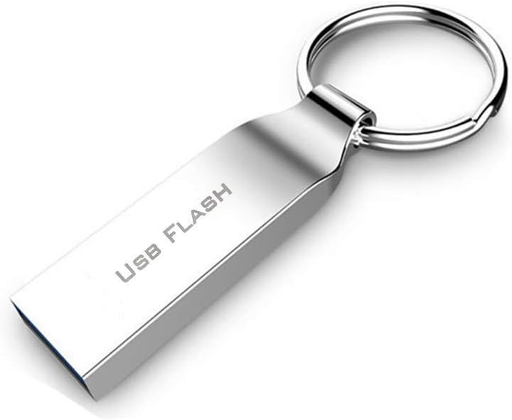 USB Flash Drive, Hterepi 2TB Large USB Drive PC Memory Stick High Speed Thumb Drive Waterproof Jump Drive for Backup with Keychain